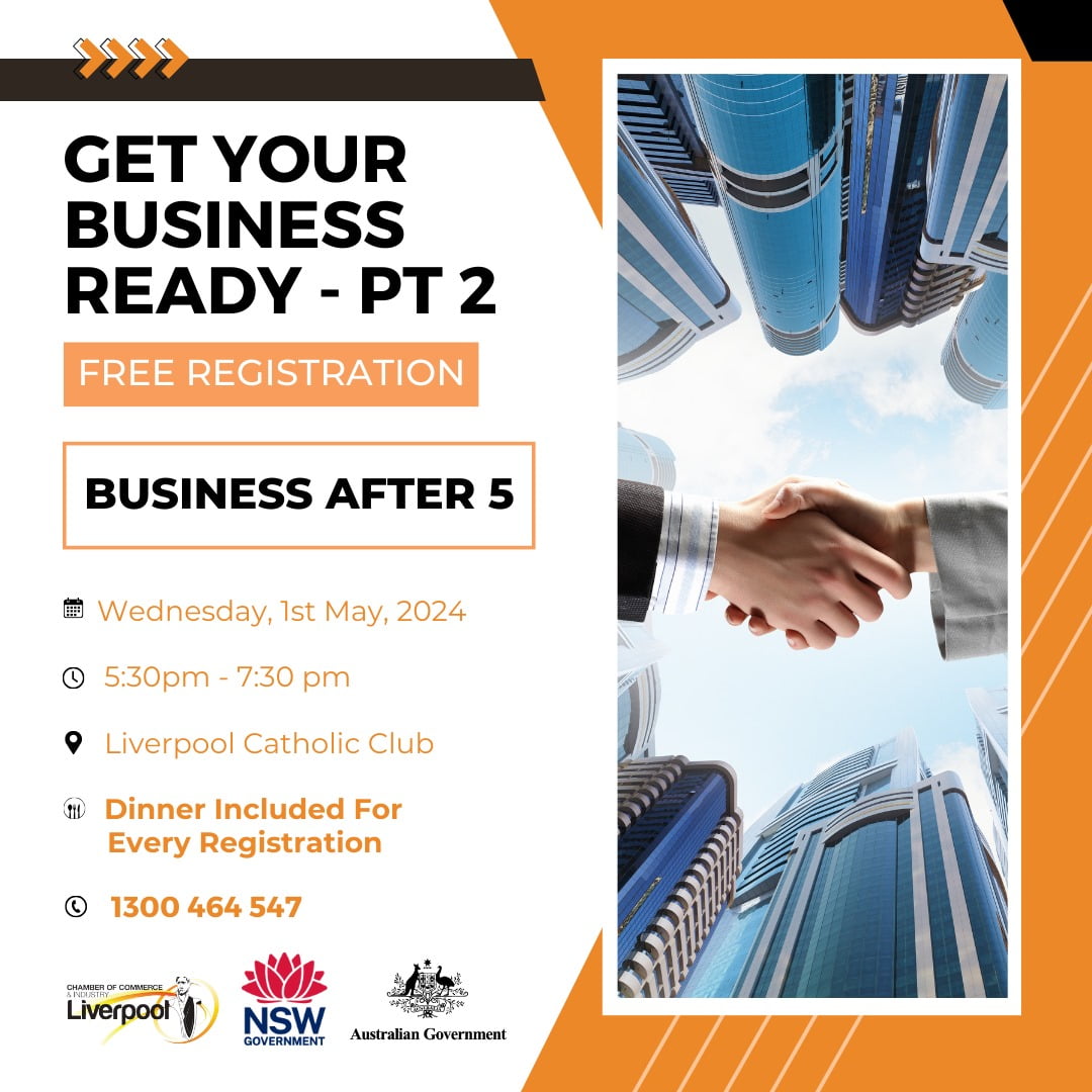 Disaster Risk Recovery Fund: "Get Your Business Ready 2" / Business After 5